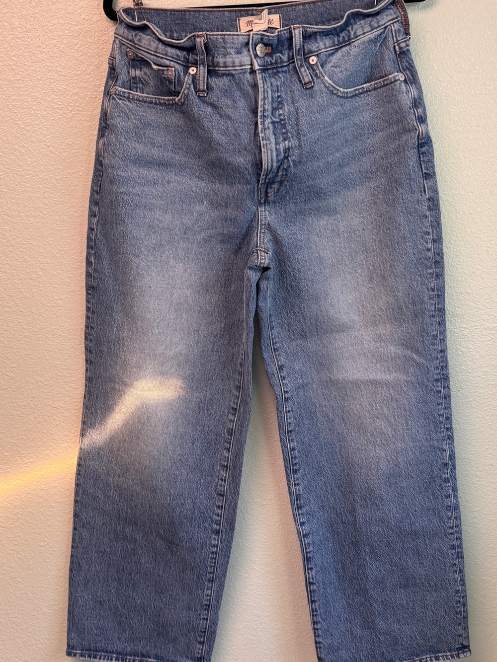 Madewell women’s Light Blue Wide Leg Jeans